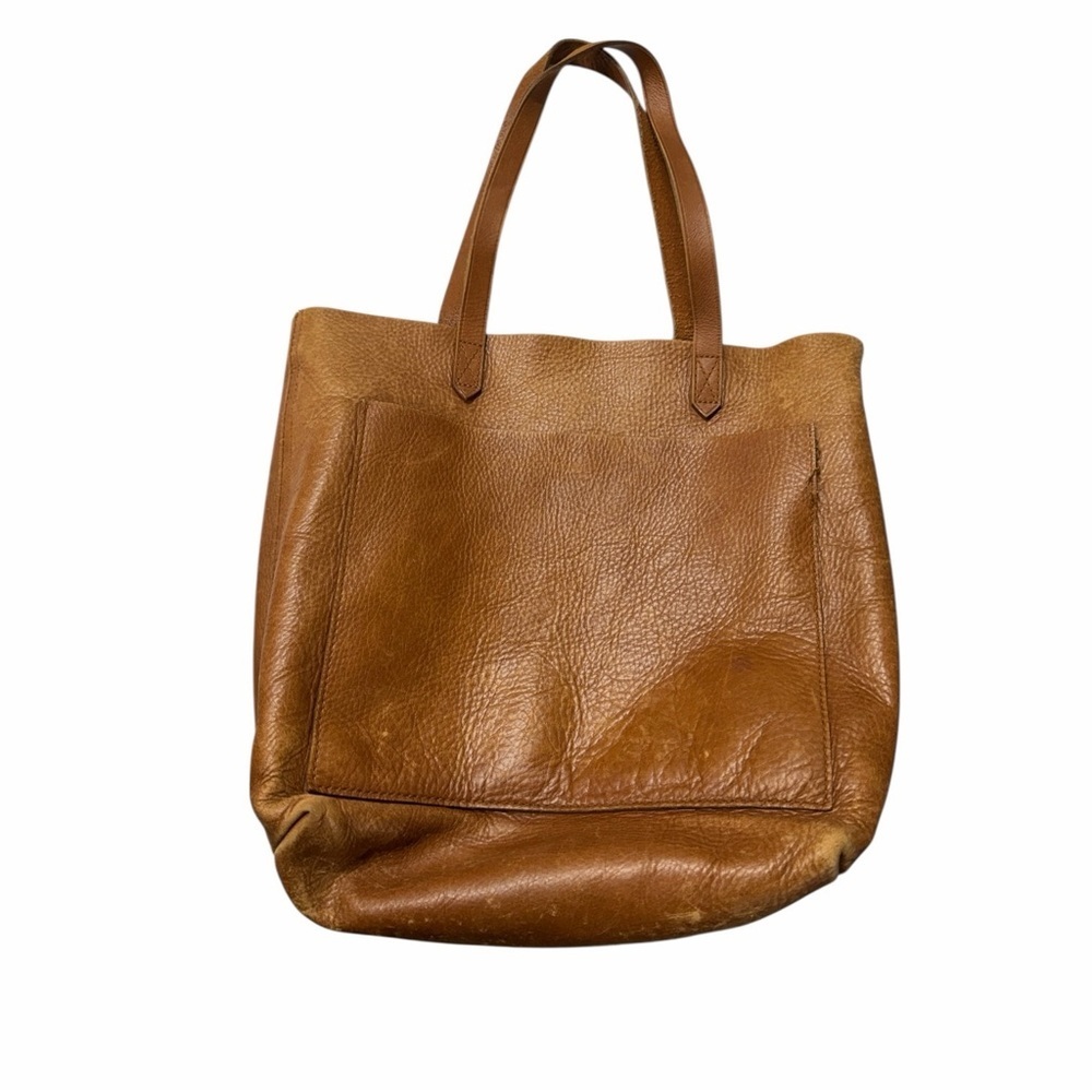 Madewell Tan Leather Tote